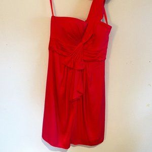 BCBG Pink Midi Formal Dress